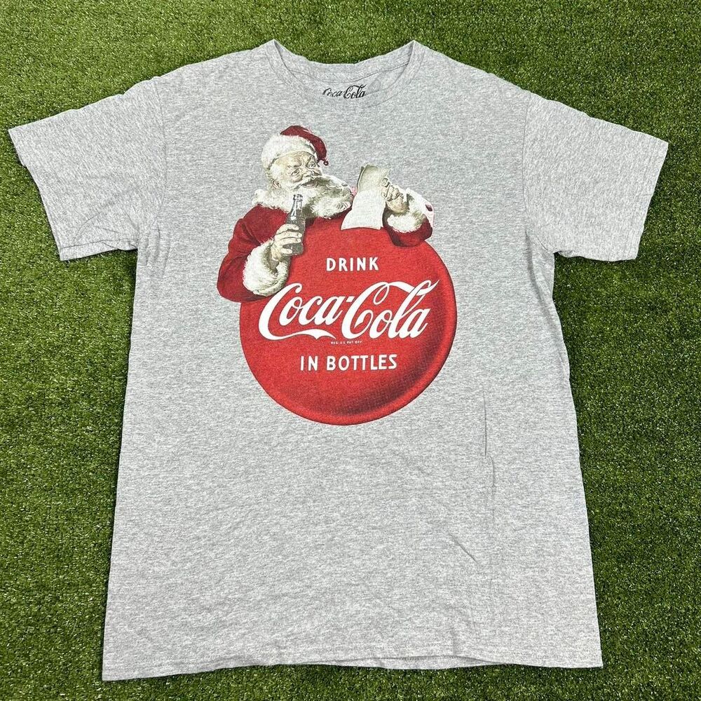 Coca-cola Men's Grey T-shirt